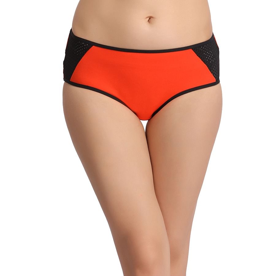 Buy Cotton Mid Waist Hipster with Perforated Wings Online India, Best Prices, COD - Clovia