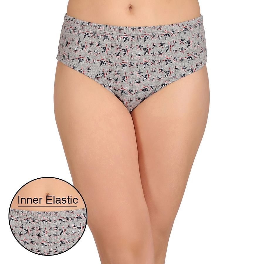 Buy Cotton Mid Waist Printed Hipster Panty With Inner Elastic Online India Best Prices Cod 4389