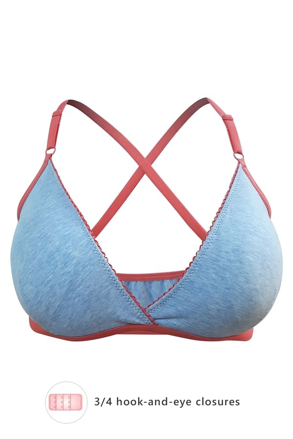 Buy Cotton Padded NonWired Teen Multiway Bra Online India, Best Prices