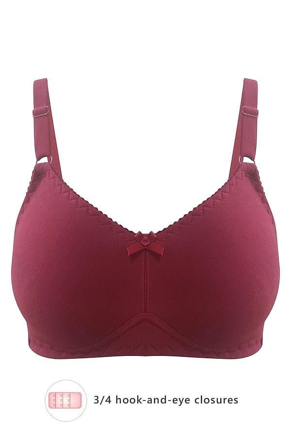 Buy Cotton Rich Non Padded Non Wired T-Shirt Bra Online India, Best ...