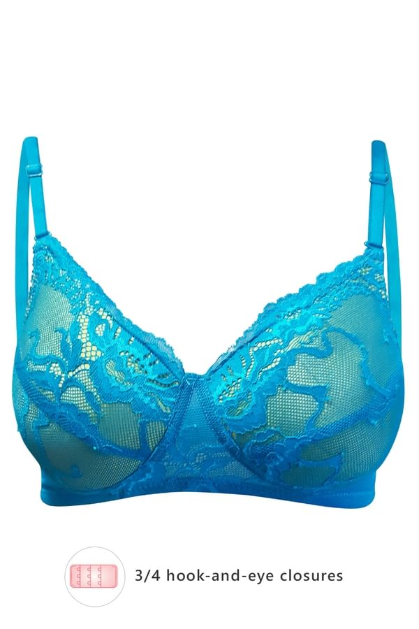 Buy Lightly Padded NonWired Full Coverage Multiway Bra in Dark Blue