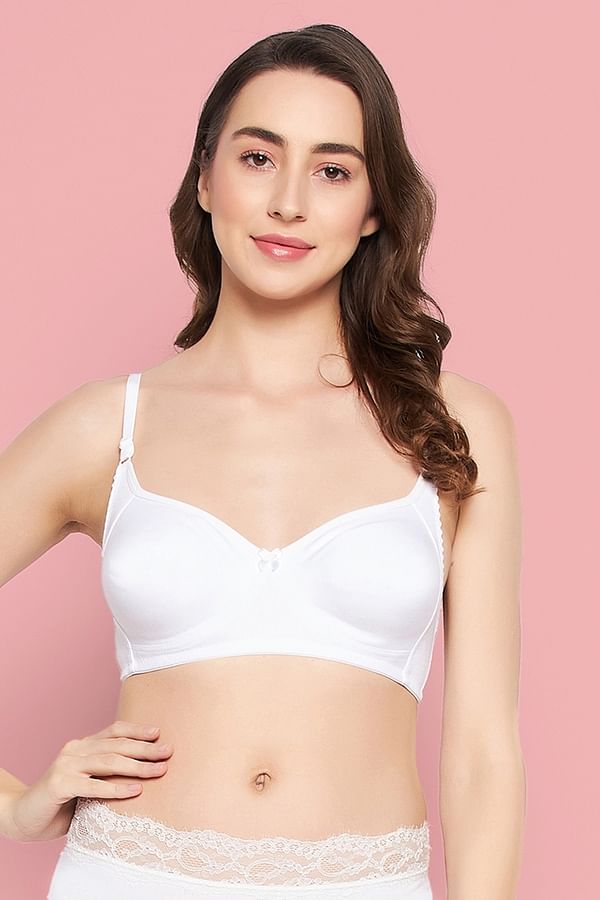 Buy Non Padded Non Wired Demi Cup Bra Online India Best Prices Cod Clovia Br0959p18 