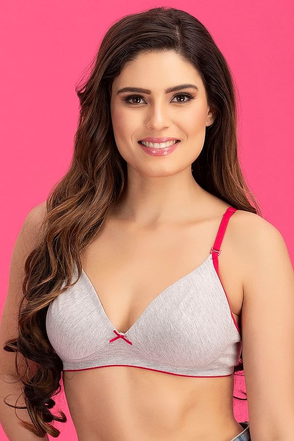 Buy Vanila Lingerie Seamless Milanch Fabric D Cup Everyday Wear