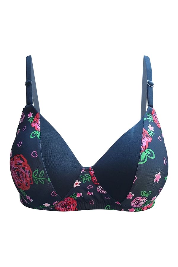 Buy Padded NonWired Floral Print Multiway Bra Online India, Best