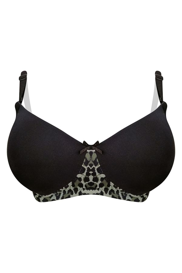 Buy Padded NonWired Full Cup Multiway Tshirt Bra in Black Online India, Best Prices, COD