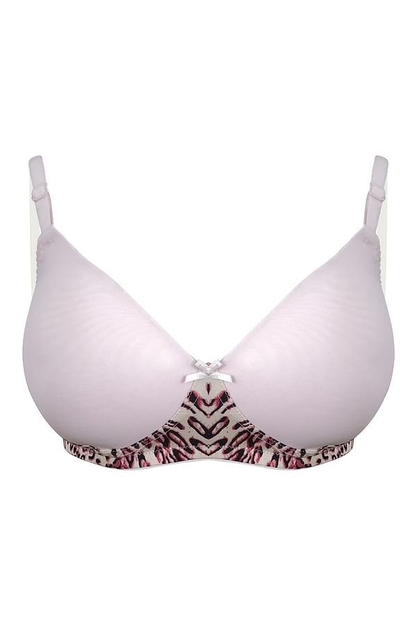 Buy Padded Non-Wired Full Cup Multiway T-shirt Bra in Light Pink Online