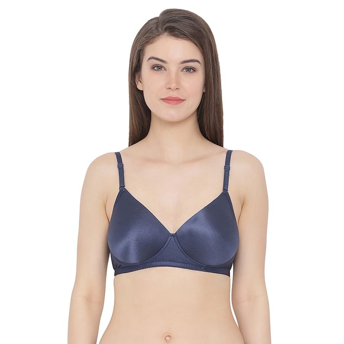 

Clovia Padded Non-Wired Multiway T-shirt Bra - BR1748N08, Navy