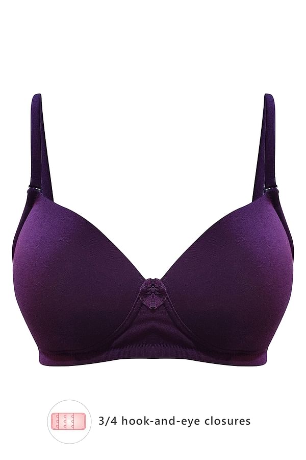 Buy Cotton Padded Non-Wired Multiway T-Shirt Bra Online India, Best ...