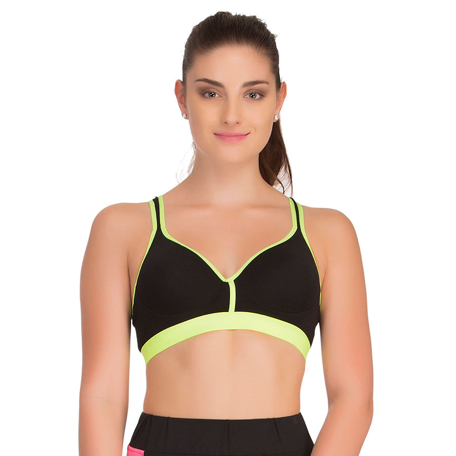 clovia padded sports bra