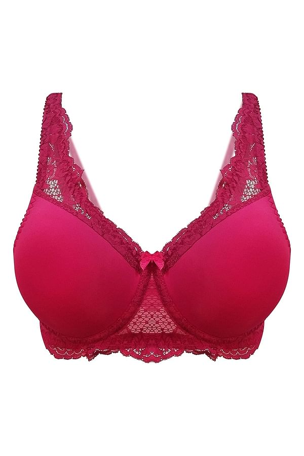 Buy Padded Underwired Push Up Bridal Bra In Pink Online India Best Prices Cod Clovia Br1506n14 