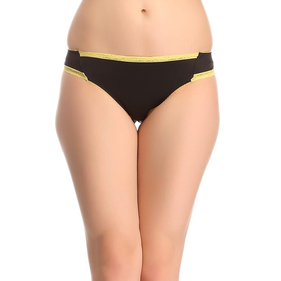 Buy Polyamide Panty In Black Online India, Best Prices, COD Clovia