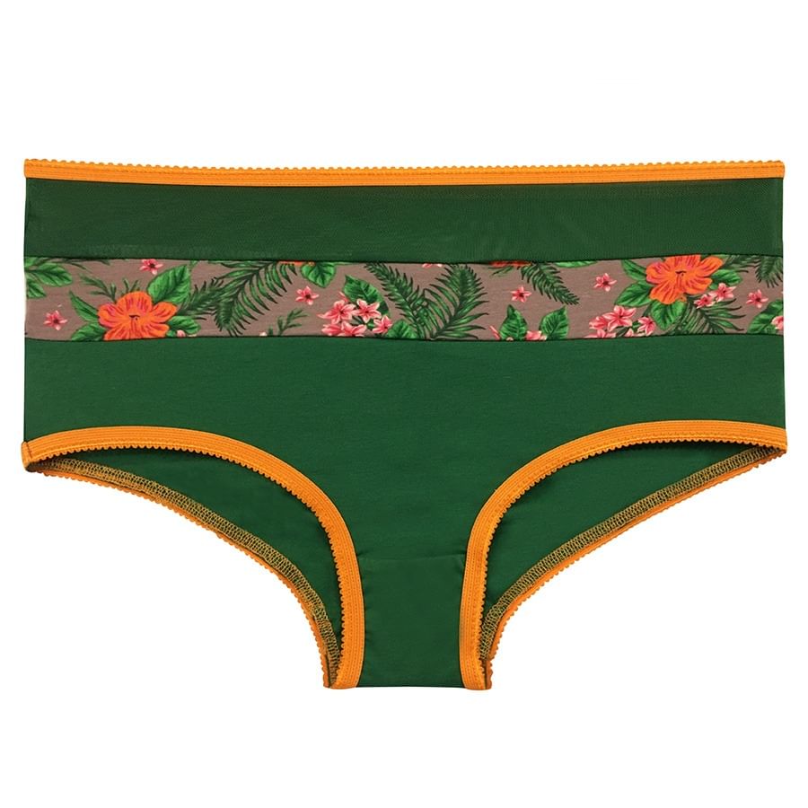 Buy Cotton High Waist Tropical Print Hipster Panty Online India, Best