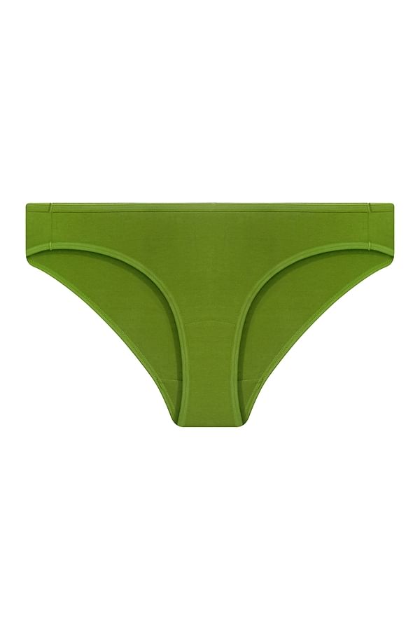 Buy Low Waist Bikini Panty in Lime Green - Cotton Online India, Best ...
