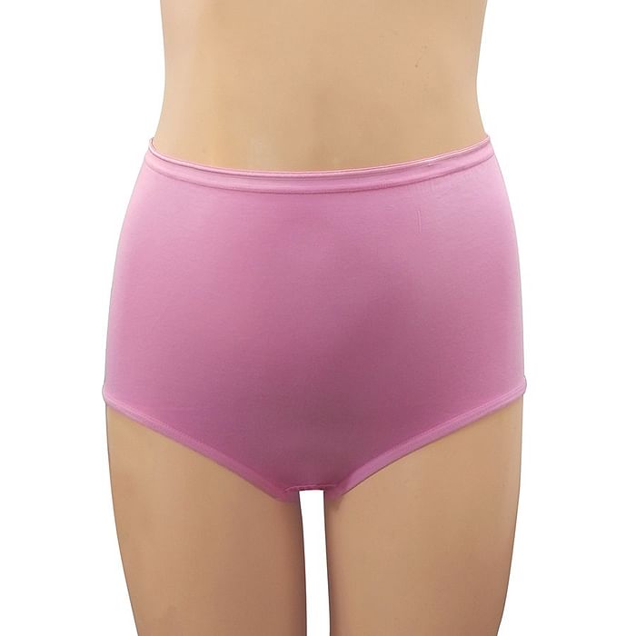 

Clovia Cotton High Waist Maternity Hipster Panty - PN5009R22, Light pink