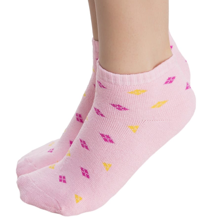 Buy Short Ankle Socks In Pink Online India, Best Prices, COD Clovia