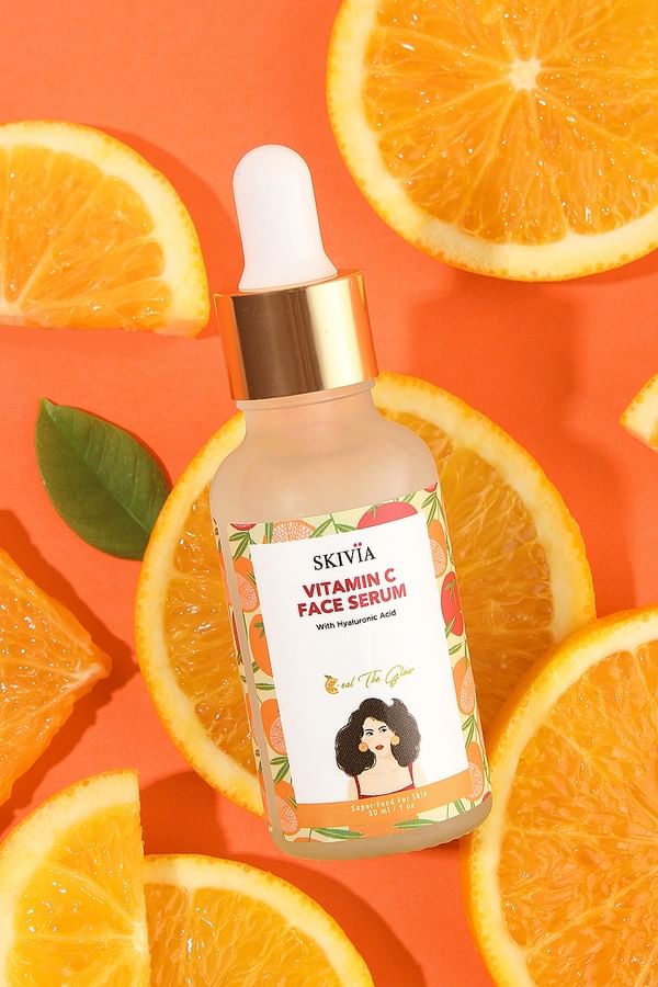 Buy Skivia Vitamin C Face Serum with Hyaluronic Acid 30 ml Online