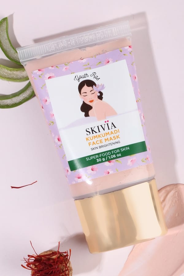 Mini Facial Mask Buy Skivia Kumkumadi Mini Face Mask For Brightening with Vitamin C ...
