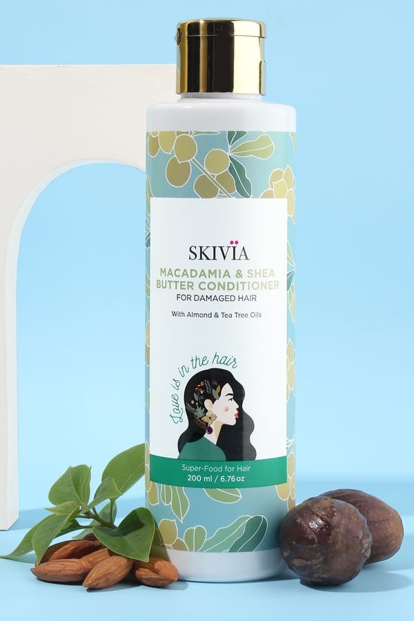Buy Skivia Macadamia & Shea Butter Conditioner With Almond & Tea Tree