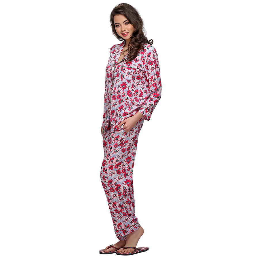 floral night suit