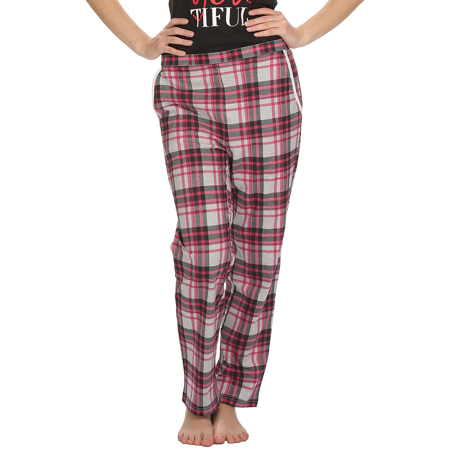 Buy Cotton Full Pyjama With Funky Checks Online India, Best Prices, COD ...