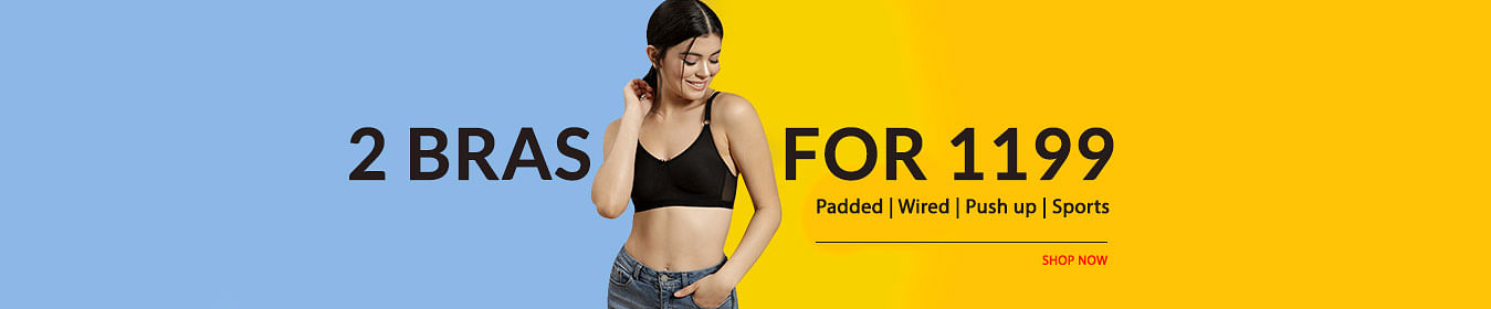 2 Bras for 1199
2 Bras for 1199