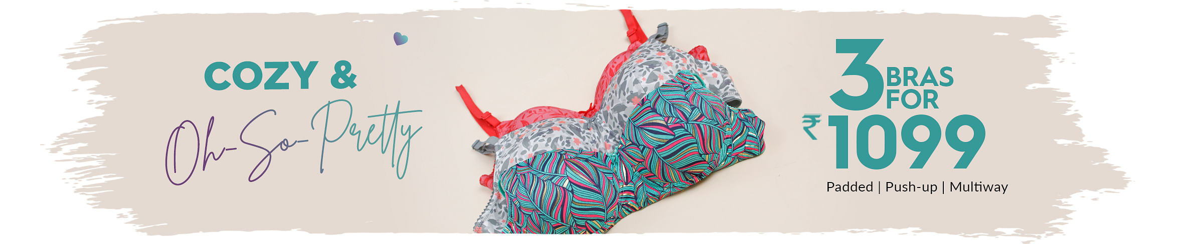 
                            3 Bras @ 1099