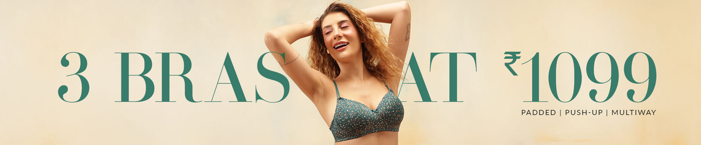 
                            3 Bras @ 1099