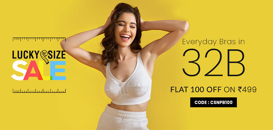 32B Bra, Buy 32b Bra Size Online India @ best price