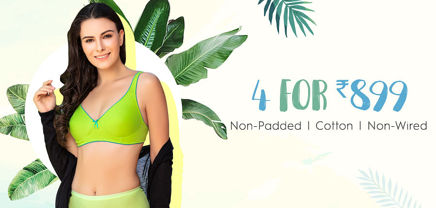 4 Bra Sets at Rs.899 Clovia