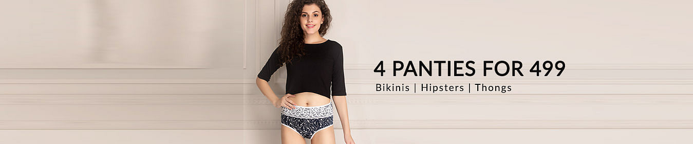 4 Panties for 499
4 Panties Set at Rs.499