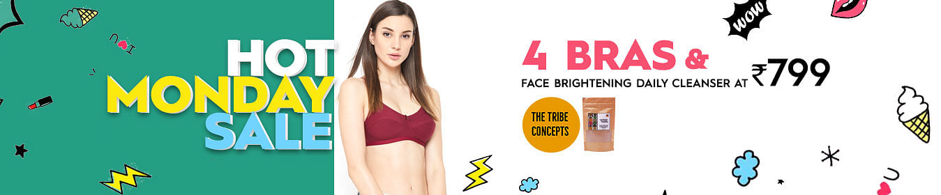 4 Bras @799
4 Bras for 799