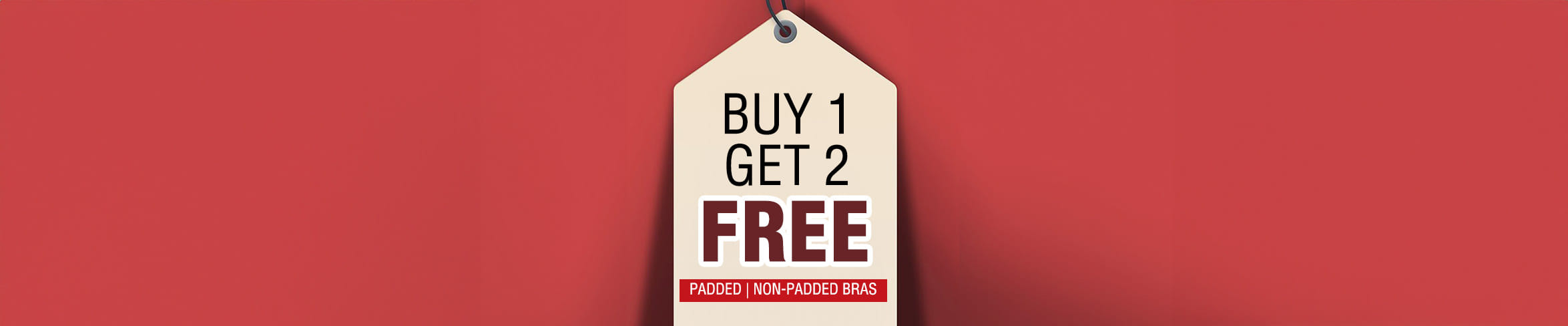 
                            Buy 1 Get 2 Free Padded Non Padded Bras