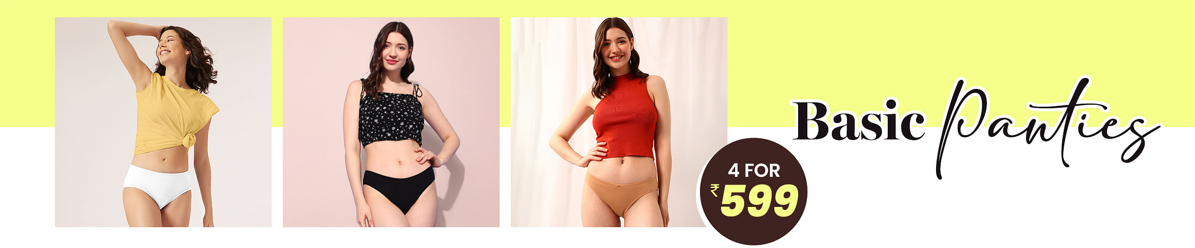 
                            Basic Panties Collection