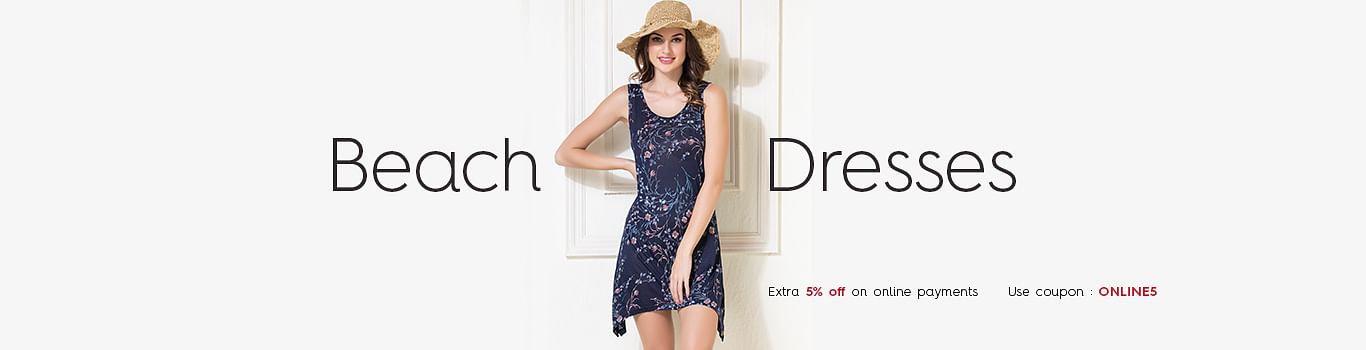 Beach Dresses  Buy Sexy Beachwear Dress for Women Online  Clovia