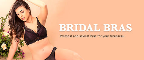 Bridal Bra Panty Sets - Single Padded - Wedding Undergarments