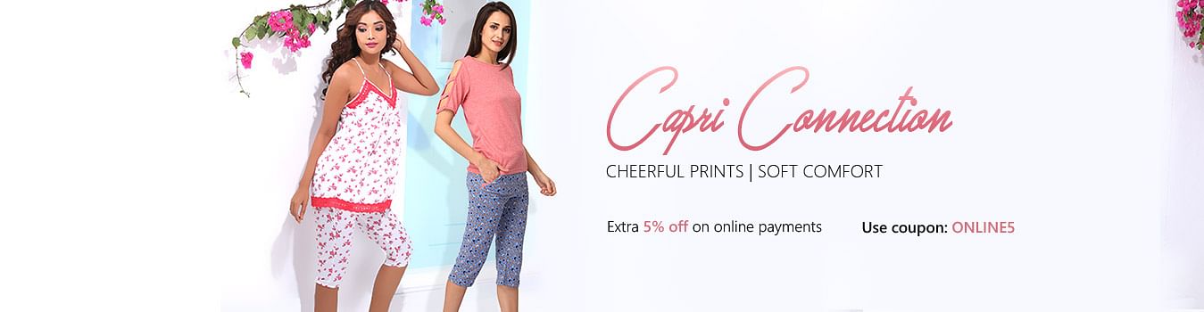 
                            Capris for Ladies