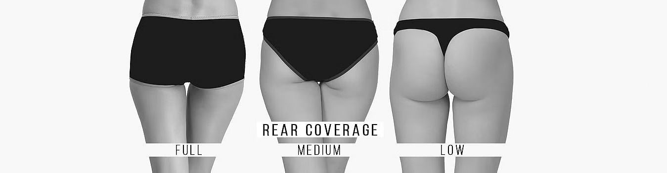 
                            Medium coverage panties