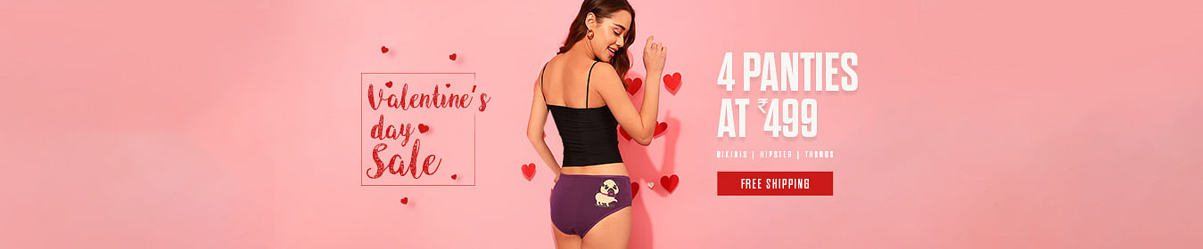 4 Panties for 499
4 Panties Set at Rs.499