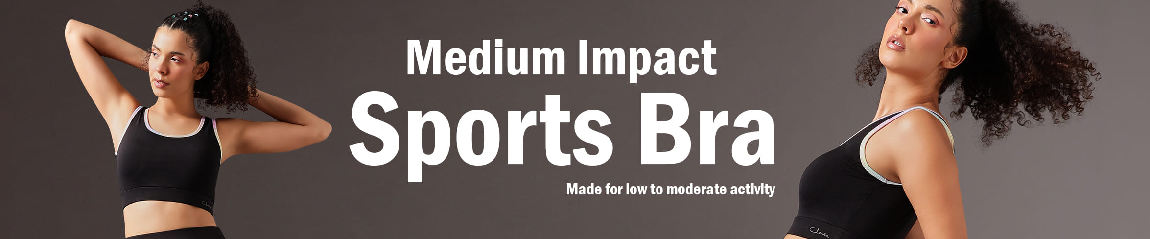
                            Medium Impact Sports Bra