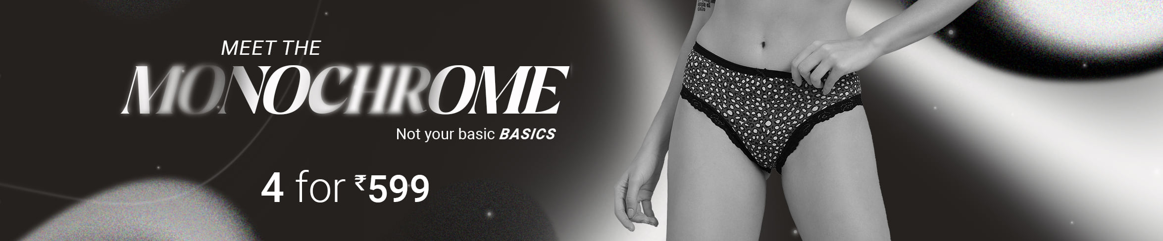 
                            Monochrome Panties