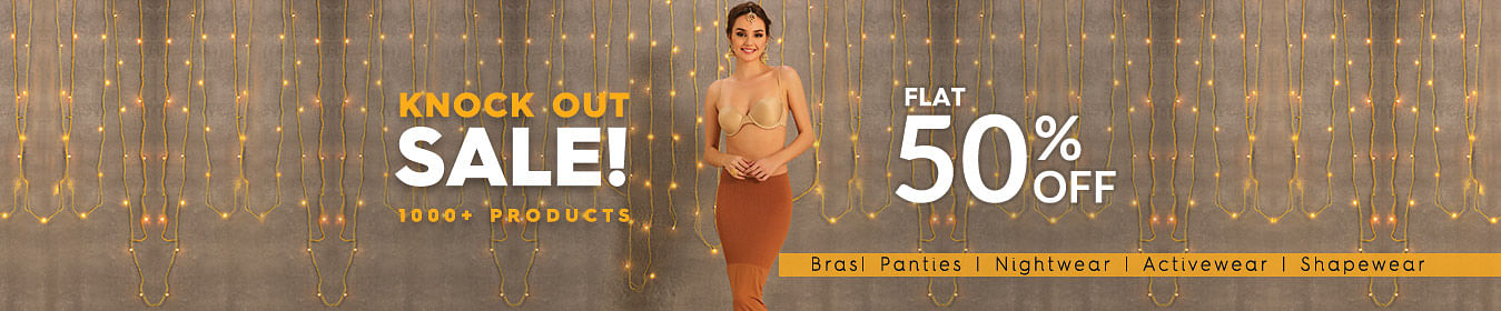 Nightwear @ 50% Off
Nightwear @ 50% Off
