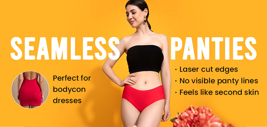 Women Briefs Flower Print Seamless Nylon Underwear Stretchy Tummy