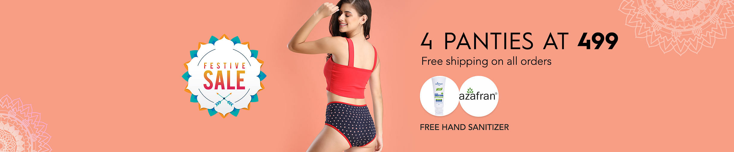 4 Panties for 499
4 Panties Set at Rs.499