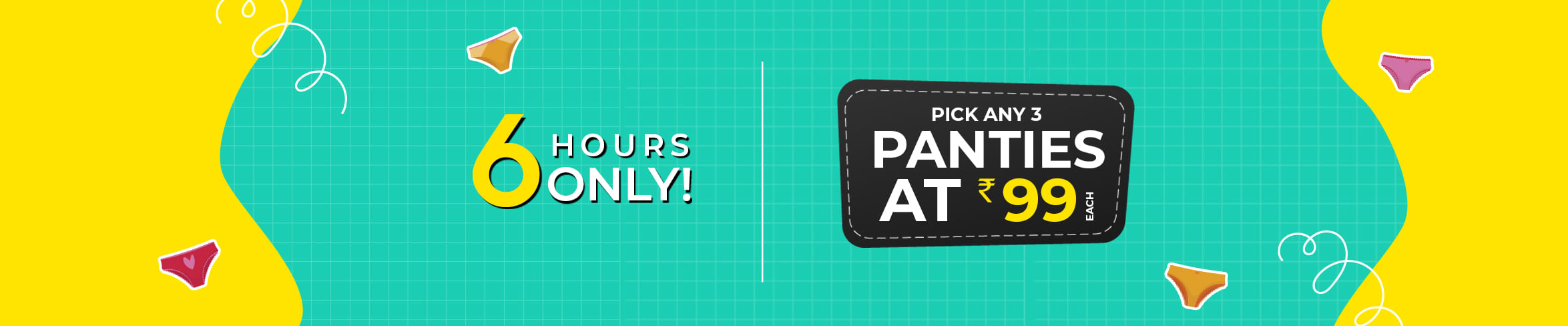 
                            Panties at 99 (Pick any 3)