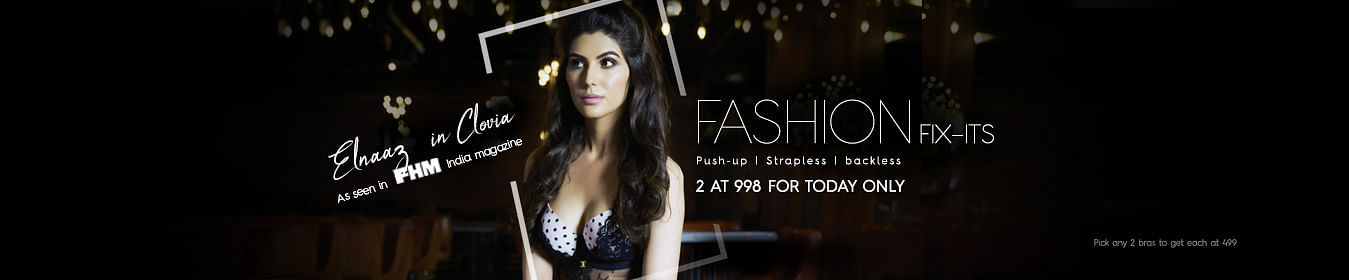 2 Underwire Bras @ 998
2 Underwire Bras @ 998