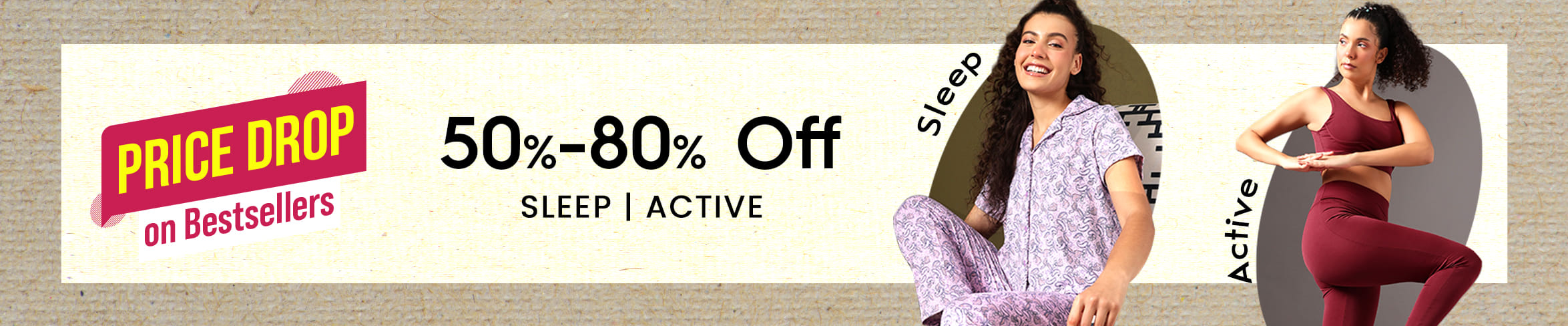 
                            Nightwear and Activewear Sale