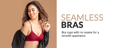 Seamless Adjustable Drop Cup Bra, Product View