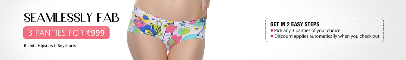3 Panties For 999
3 Panties For 999 - Sexy Panties Set, Buy Panties Pack Online