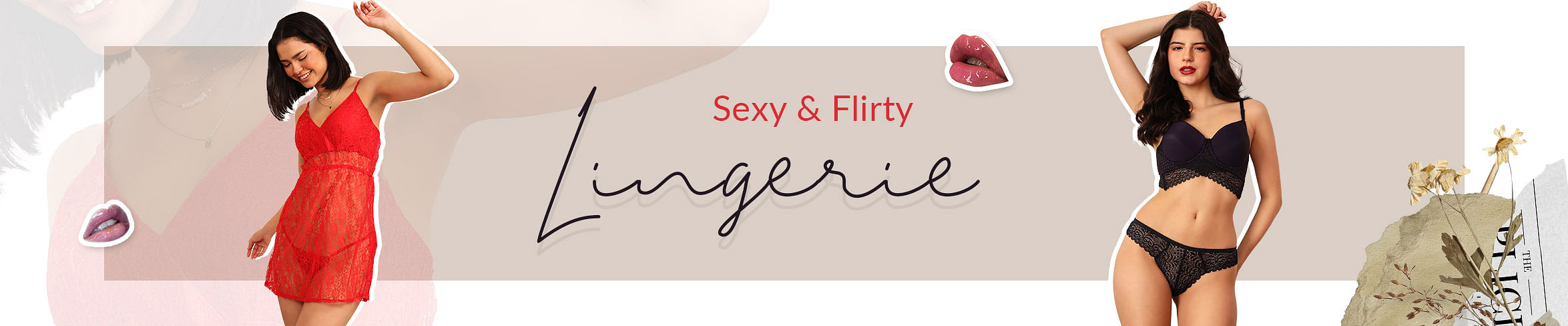 Sexy Lingerie
Sexy Lingerie
