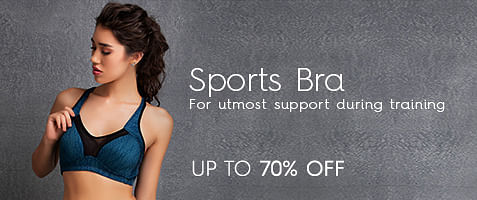 cotton sports bra online